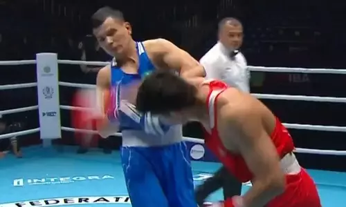 Казахстанский боксер совершил камбэк после нокдауна и взял «золото» международного турнира