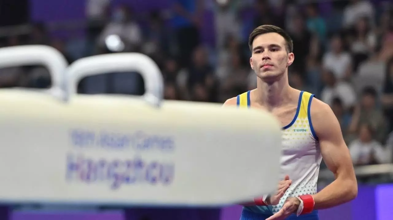 Казахстанец Нариман Курбанов стал чемпионом Азии по спортивной гимнастике
