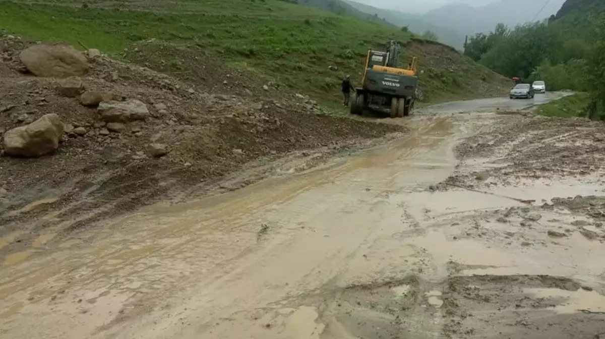 Селевой поток сошел в Кыргызстане. ВИДЕО