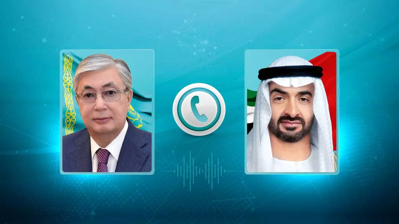 Торговлю и инвестиции обсудили президенты Казахстана и ОАЭ