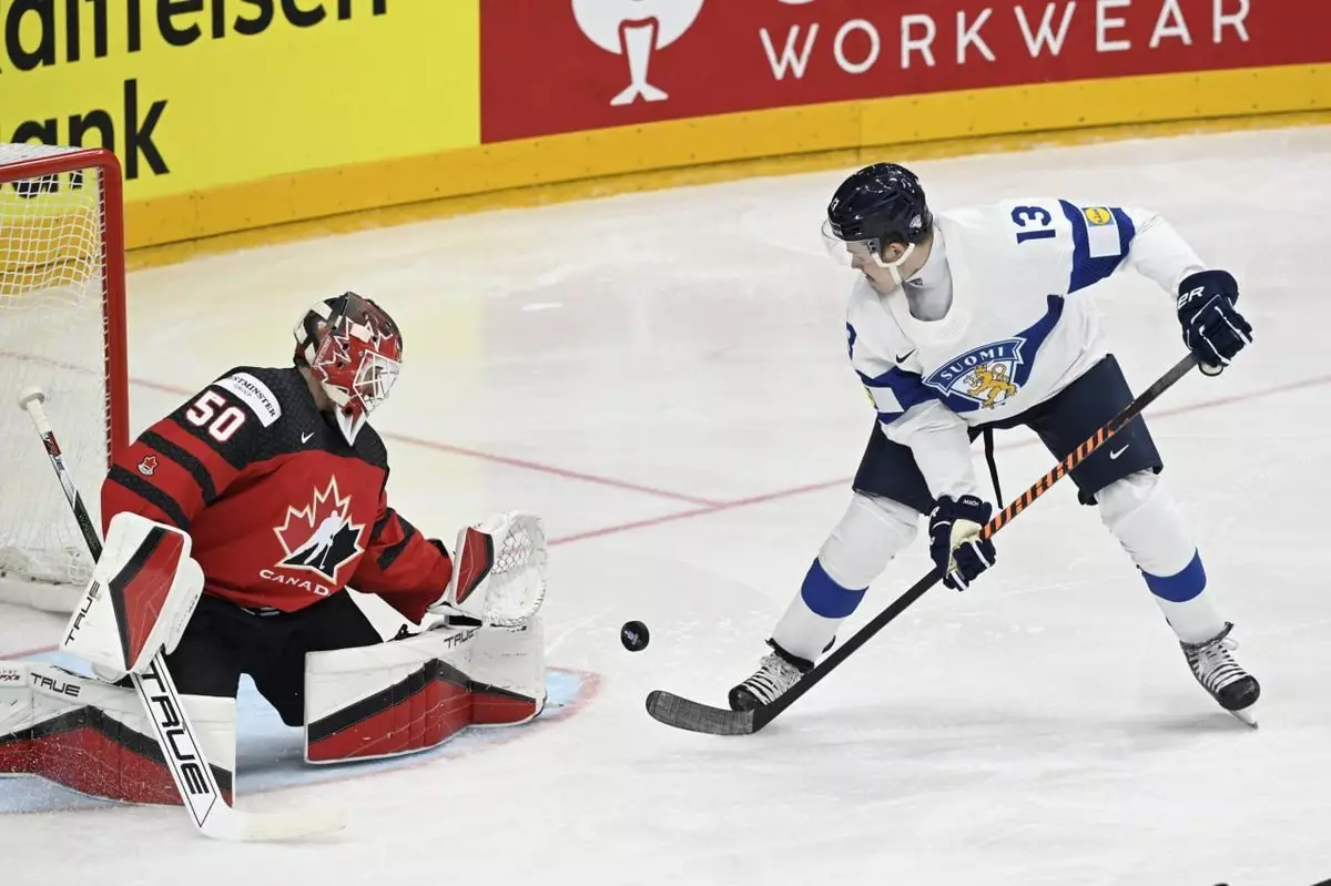 Сборная Канады одержала волевую победу над Финляндией в матче чемпионата мира-2024