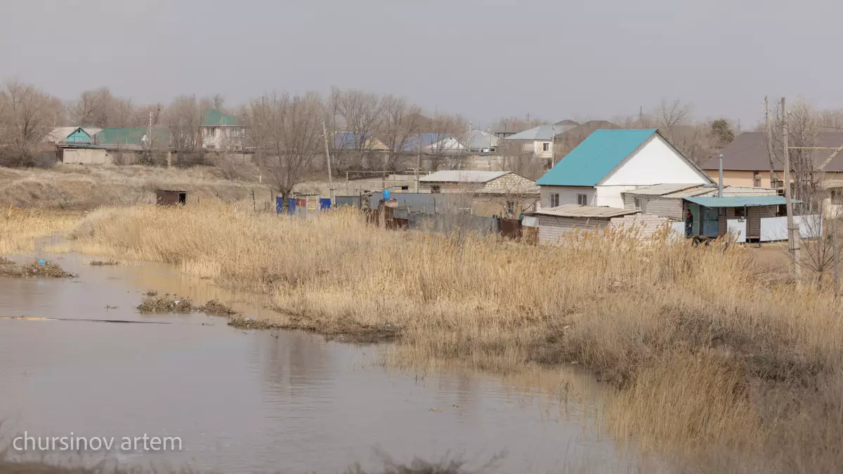 Об изменении уровня воды в реке Жайык рассказали в оперштабе