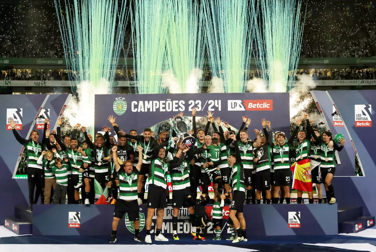 «Спортинг» стал 20-кратным чемпионом Португалии