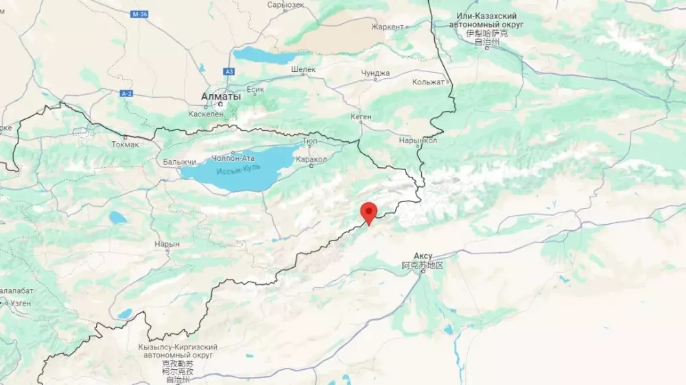 Землетрясение в 257 километрах от Алматы зафиксировали сейсмологи