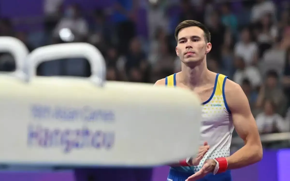 Азия біріншілігі: Нариман Курбанов спорттық гимнастикадан чемпион атанды