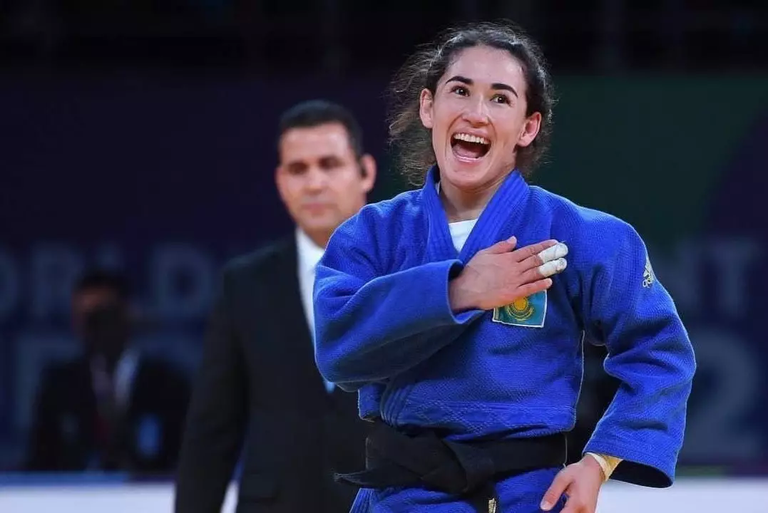 Абиба Абужакынова выиграла свою первую схватку в Абу-Даби