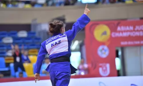 Казахстанка стала четвертьфиналисткой чемпионата мира по дзюдо