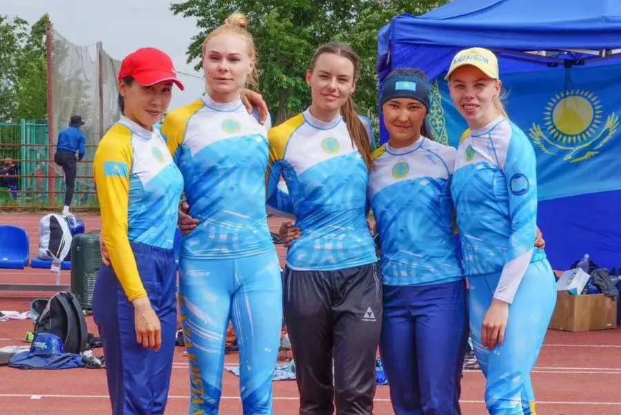 Девушки-пожарные из Казахстана завоевали "бронзу" международных соревнований