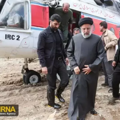 Вертолет с президентом Ирана совершил жесткую посадку