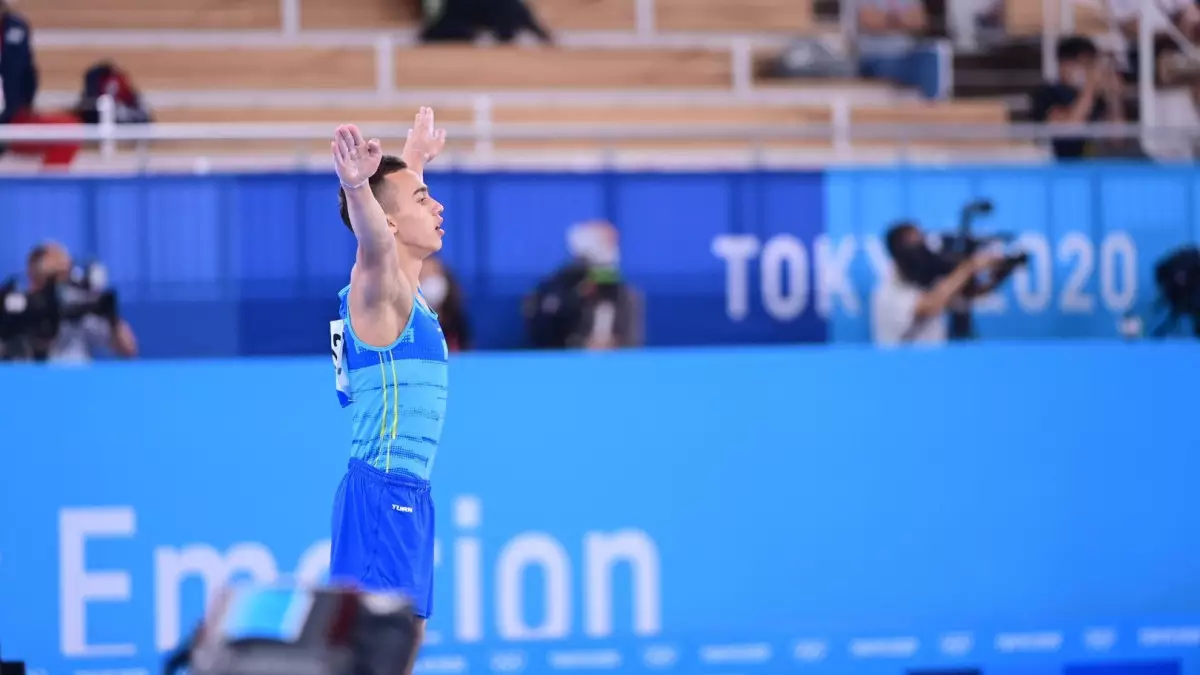Казахстанец завоевал "золото" чемпионата Азии по спортивной гимнастике