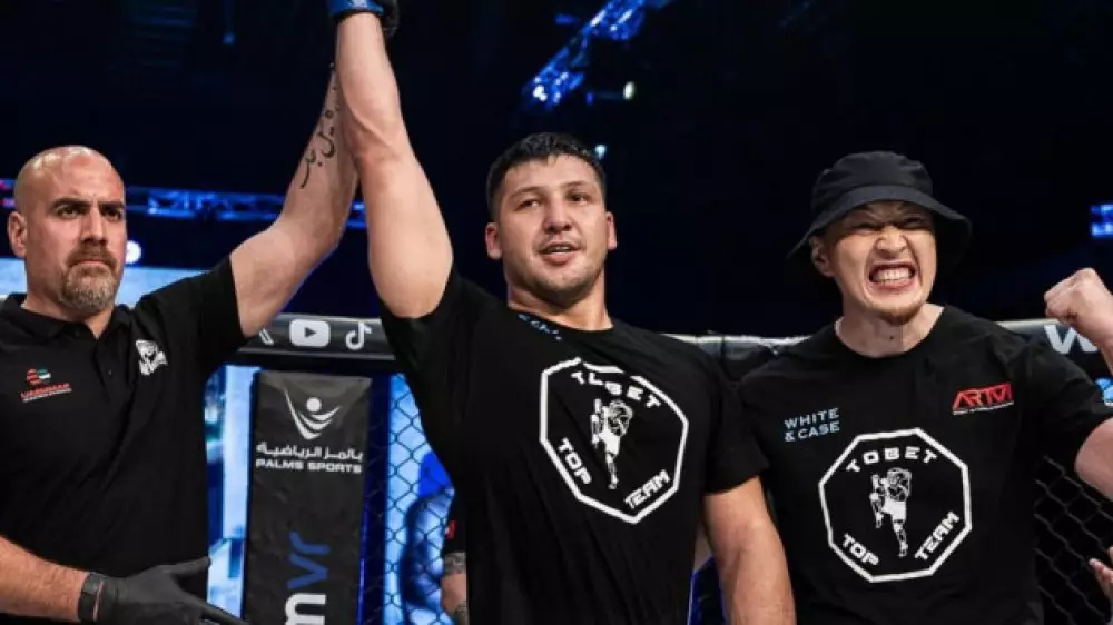Нокаутом завершился поединок казахстанского кандидата в UFC