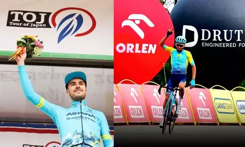 Велогонщики «Астаны» одержали победы на этапах зарубежных гонок