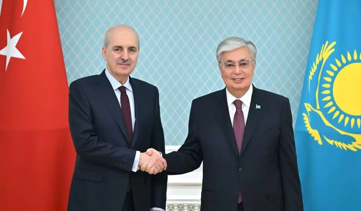 «Потенциал наших отношений огромен»: Токаев принял главу Нацсобрания Турции (ФОТО, ВИДЕО)