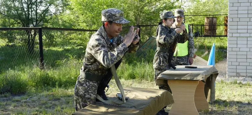 Абай облысында «айбын» әскери-патриоттық жастар жиыны өтті