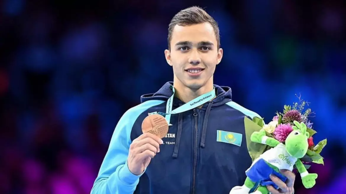 Казахстанский гимнаст Милад Карими стал чемпионом Азии по спортивной гимнастике в Ташкенте