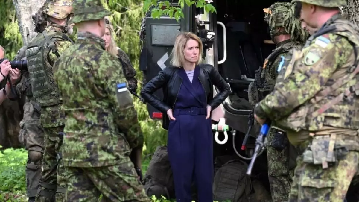 Премьер Эстонии: Некоторые страны уже тренируют военных в Украине