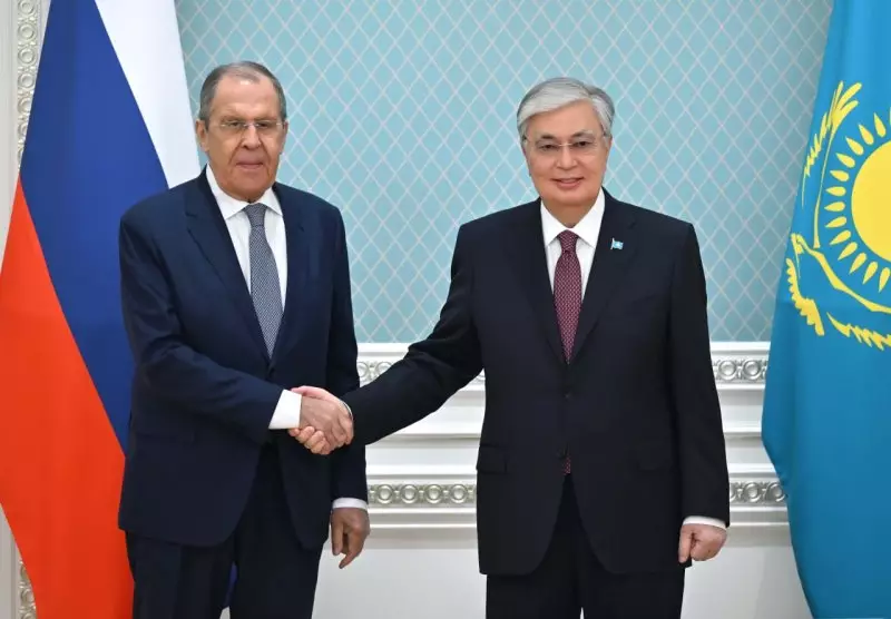 Токаев на встрече с Лавровым заявил о развитии казахско-российских отношений
