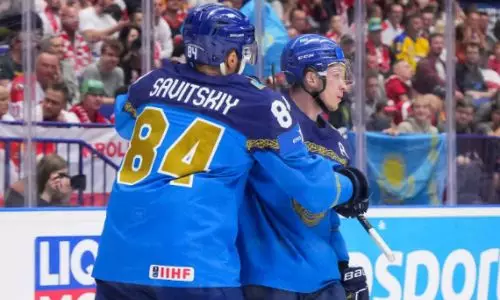 Казахстан выиграл главный матч на чемпионате мира по хоккею