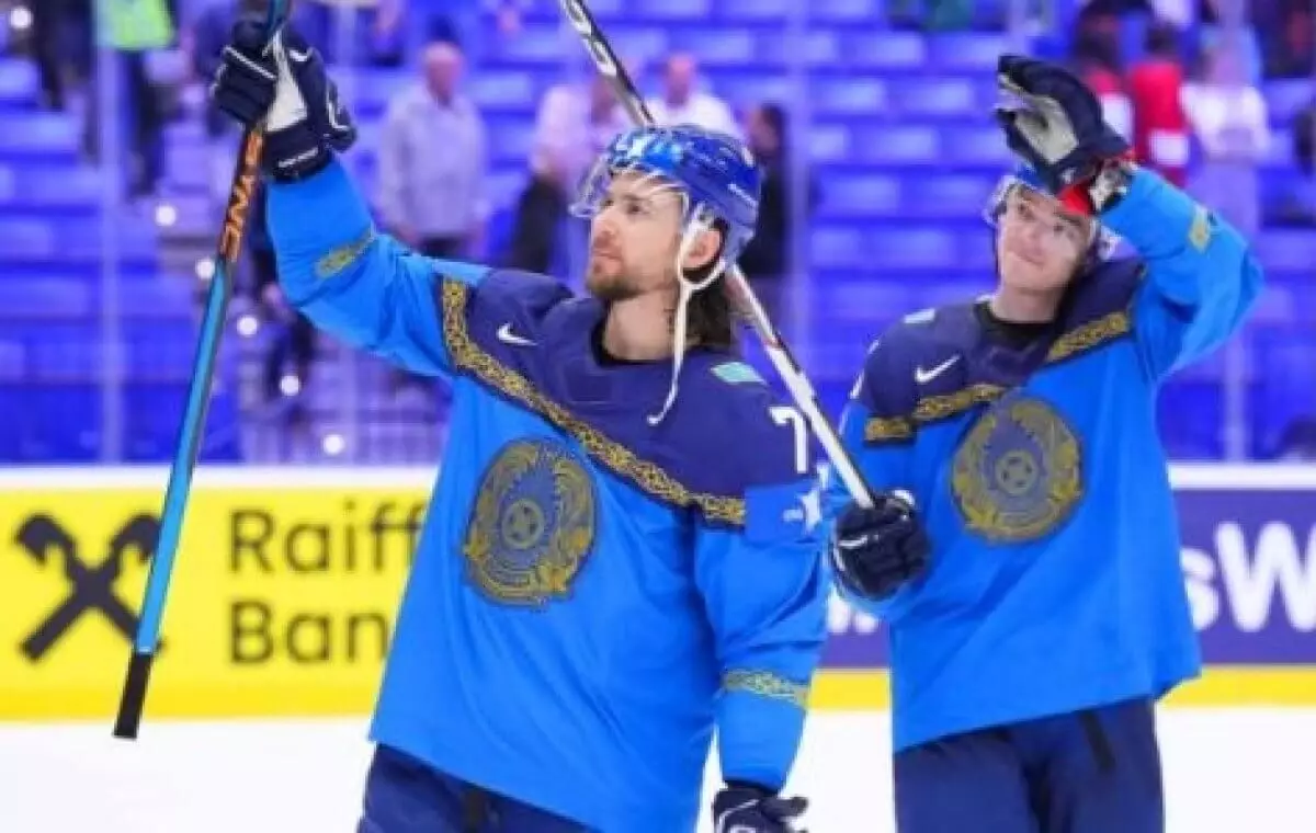 Казахстан выиграл главный матч на чемпионате мира по хоккею