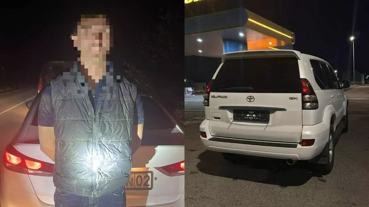 Полицейские Алматы нашли угонщика трех иномарок