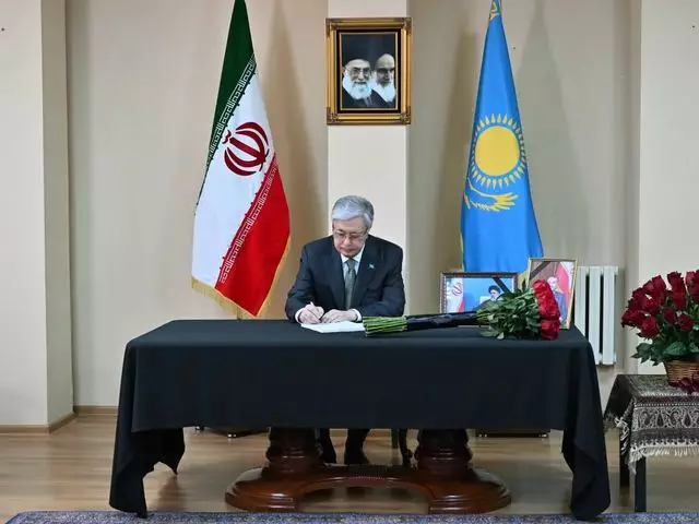 Президент посетил посольство Ирана в Казахстане