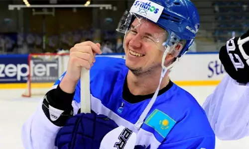 Хоккеист «Барыса» провел 100 матчей за сборную Казахстана на официальных турнирах