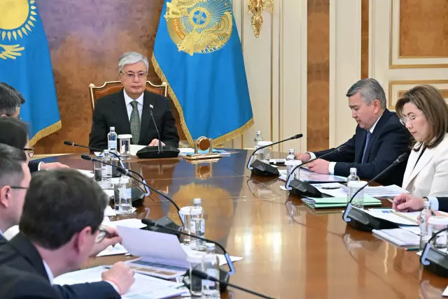 Президент принял годовой отчёт Национального банка Казахстана