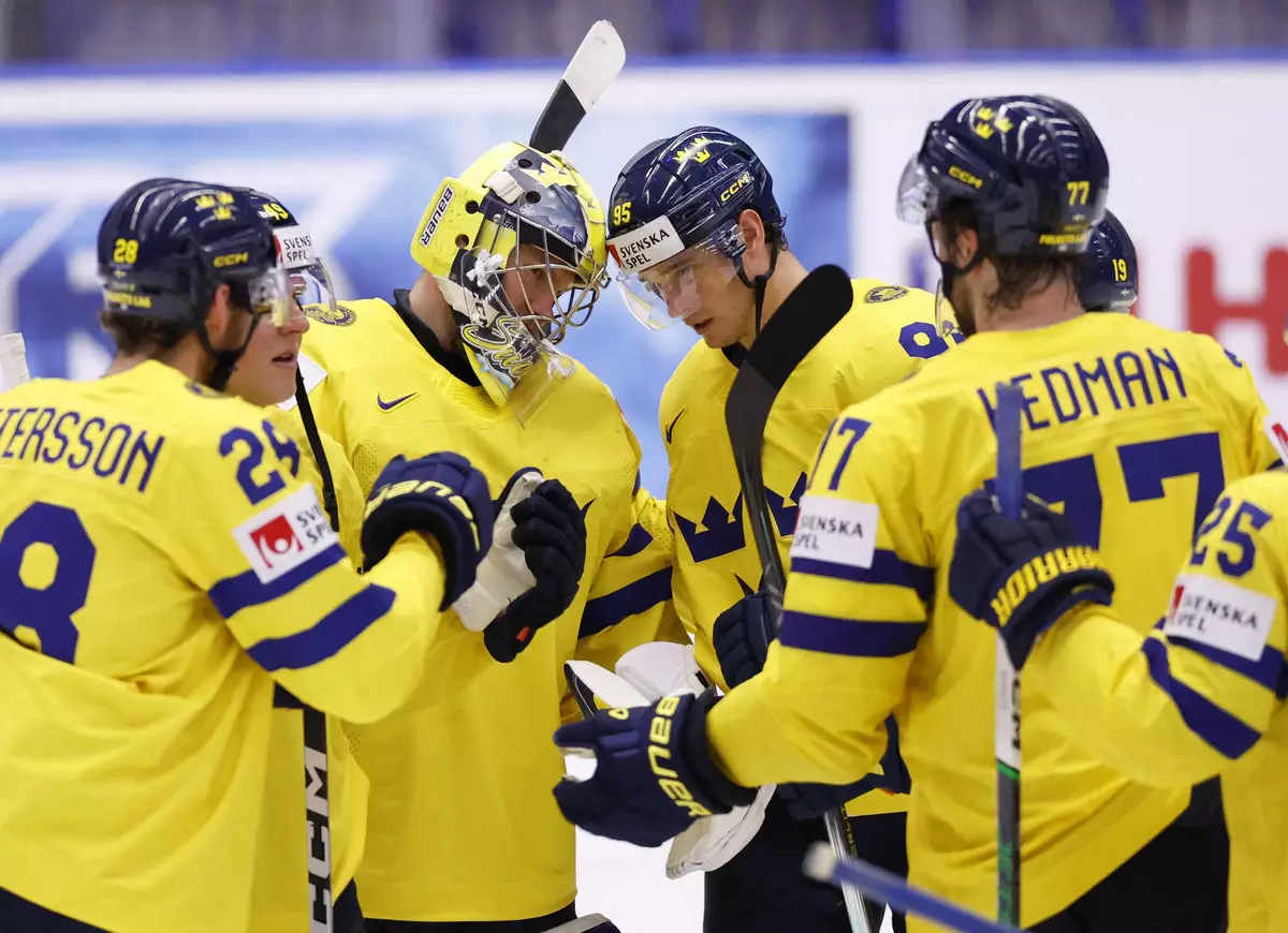 Швеция — Словакия: смотреть трансляцию матча чемпионата мира по хоккею