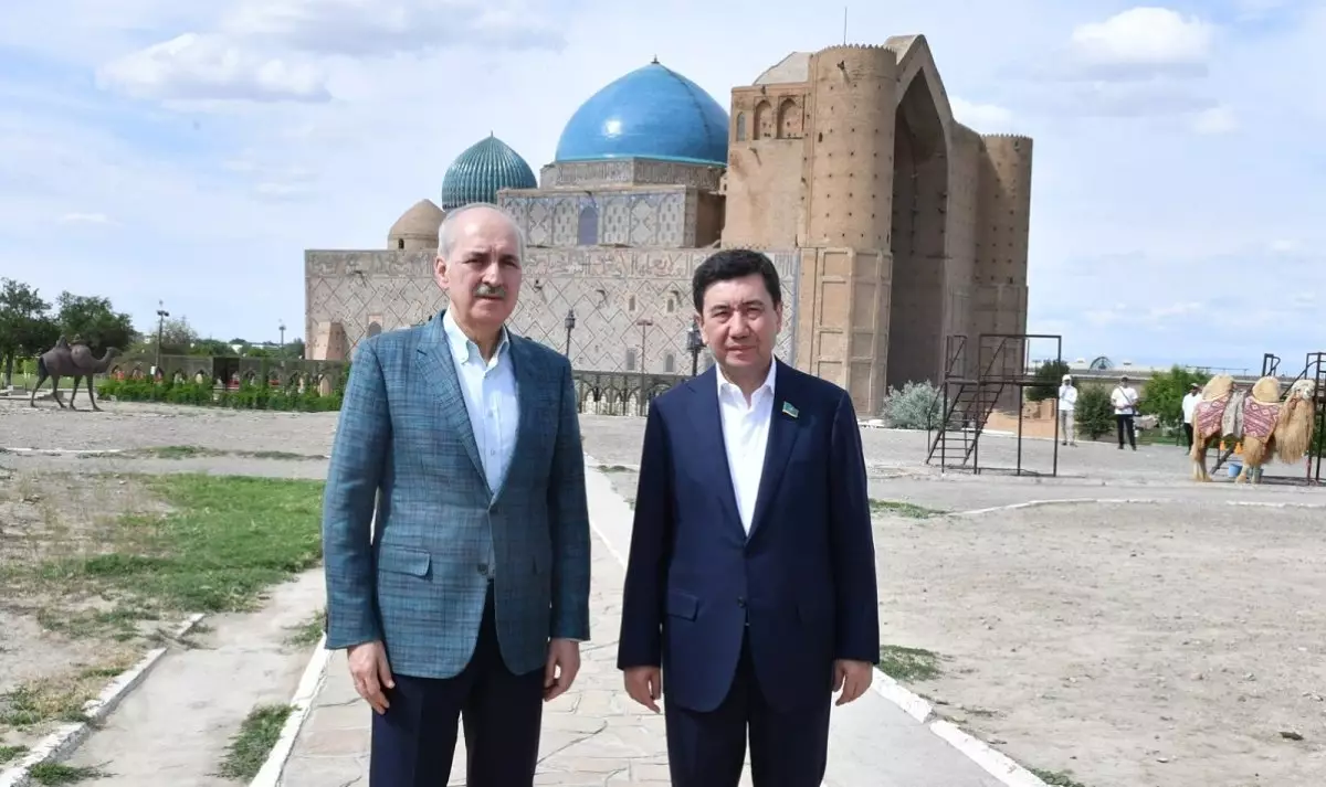 Спикер Мажилиса и председатель Парламента Турции посетили Туркестан