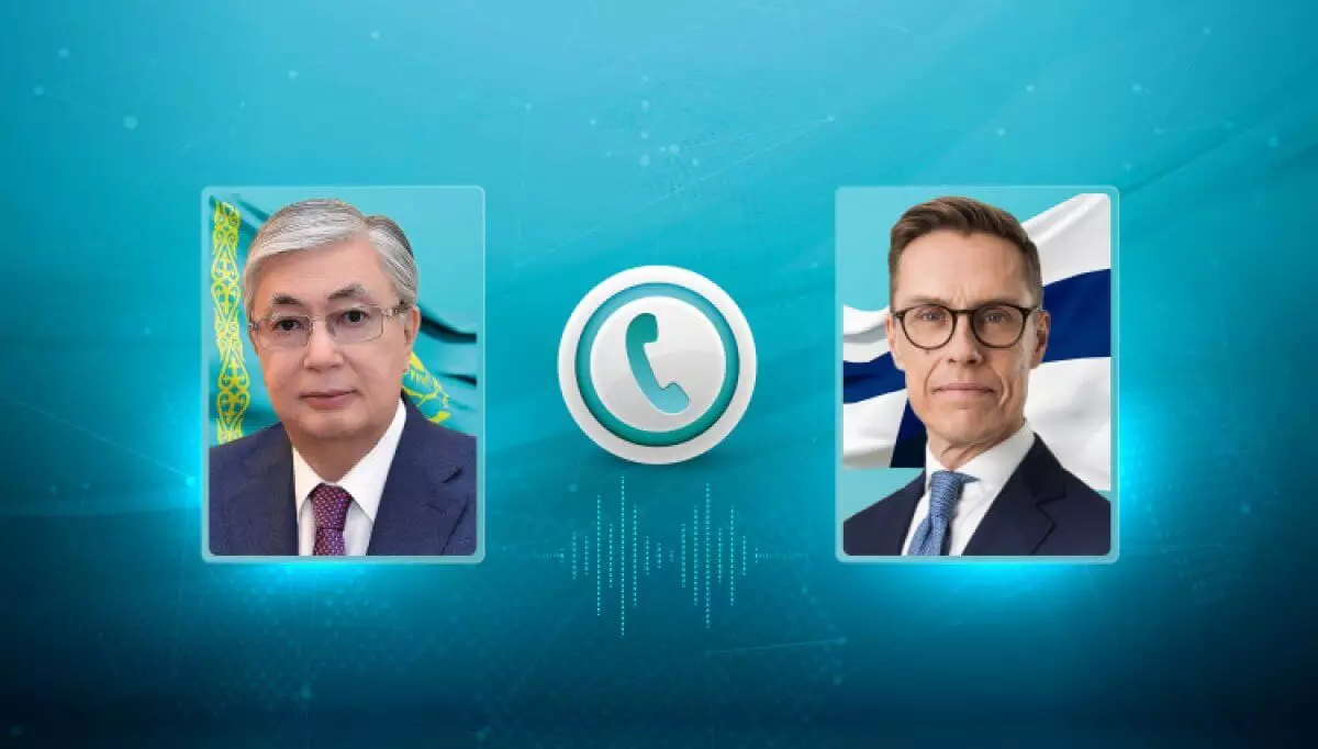 Президент Финляндии позвонил президенту Казахстана