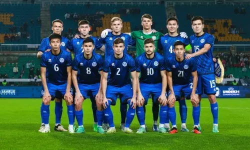 Объявлен состав молодежной сборная Казахстана на матчи против Грузии