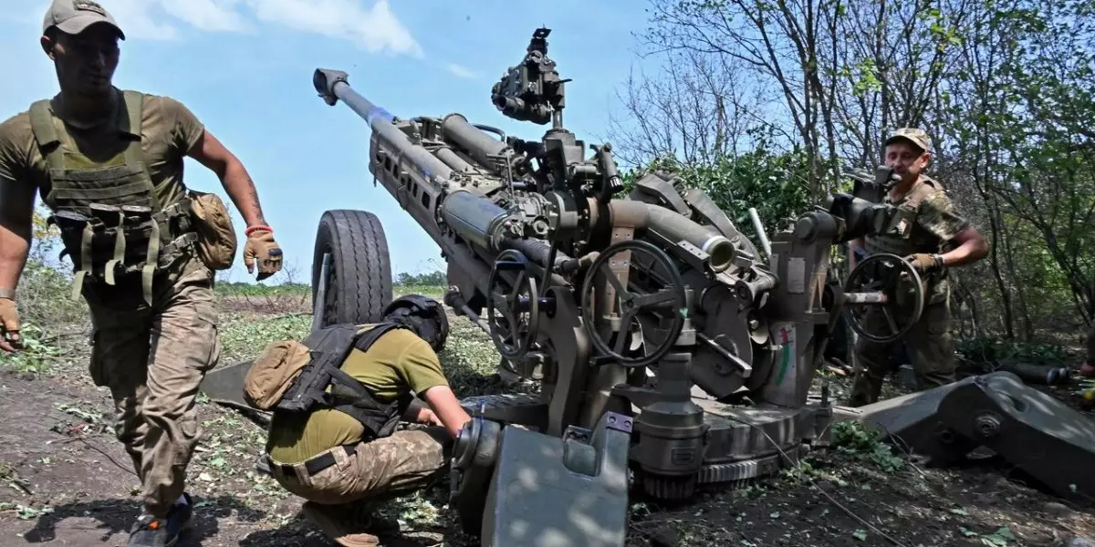 Украинские артиллеристы начали получать снаряды