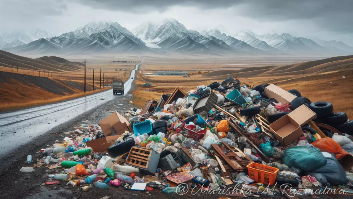 В Казахстане вдвое увеличат штрафы за осквернение общественных мест и выброс коммунальных отходов