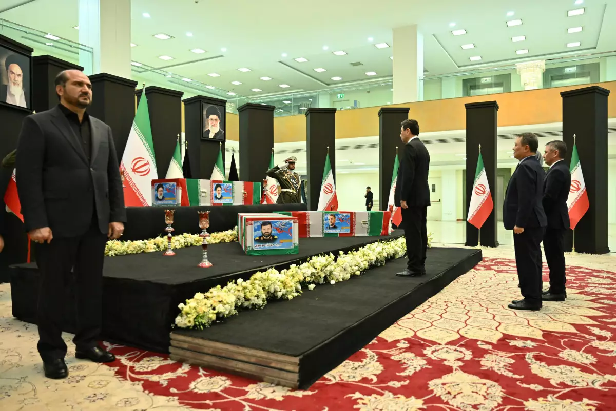 Ерлан Кошанов принял участие в церемонии прощания с президентом Ирана