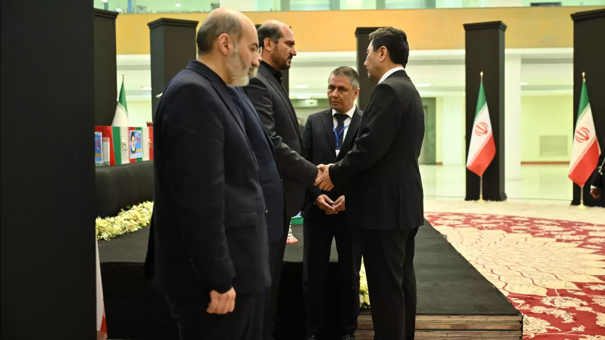 Мемлекет басшысының тапсырмасымен Мәжіліс төрағасы Иран Президентімен қоштасу рәсіміне қатысты