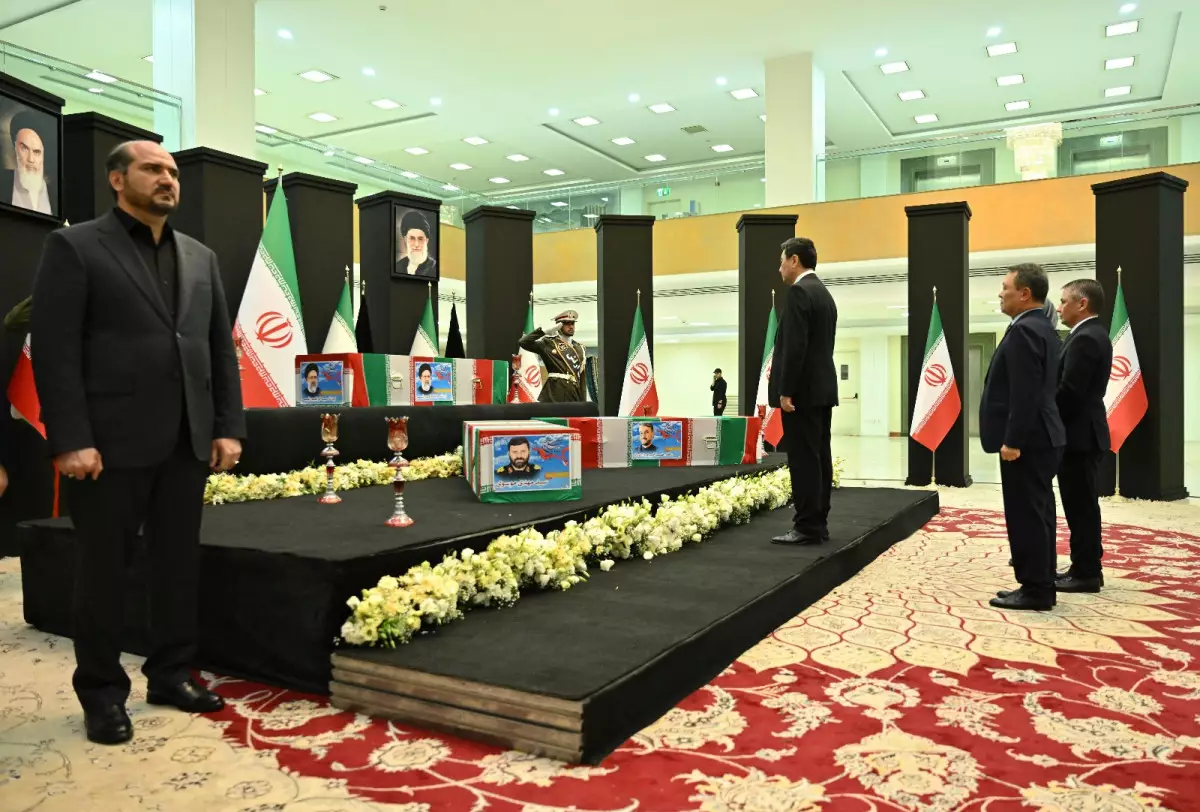 Мемлекет басшысының тапсырмасы бойынша Мәжіліс төрағасы Иран Президентімен қоштасу рәсіміне қатысты