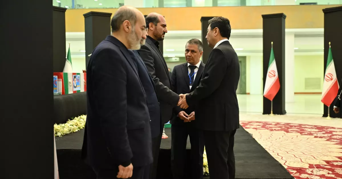   Мемлекет басшысының тапсырмасы бойынша Мәжіліс төрағасы Иран Президентімен қоштасу рәсіміне қатысты   