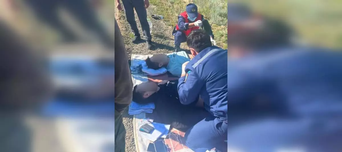 Два кыргызстанца пострадали в ДТП в Актюбинской области