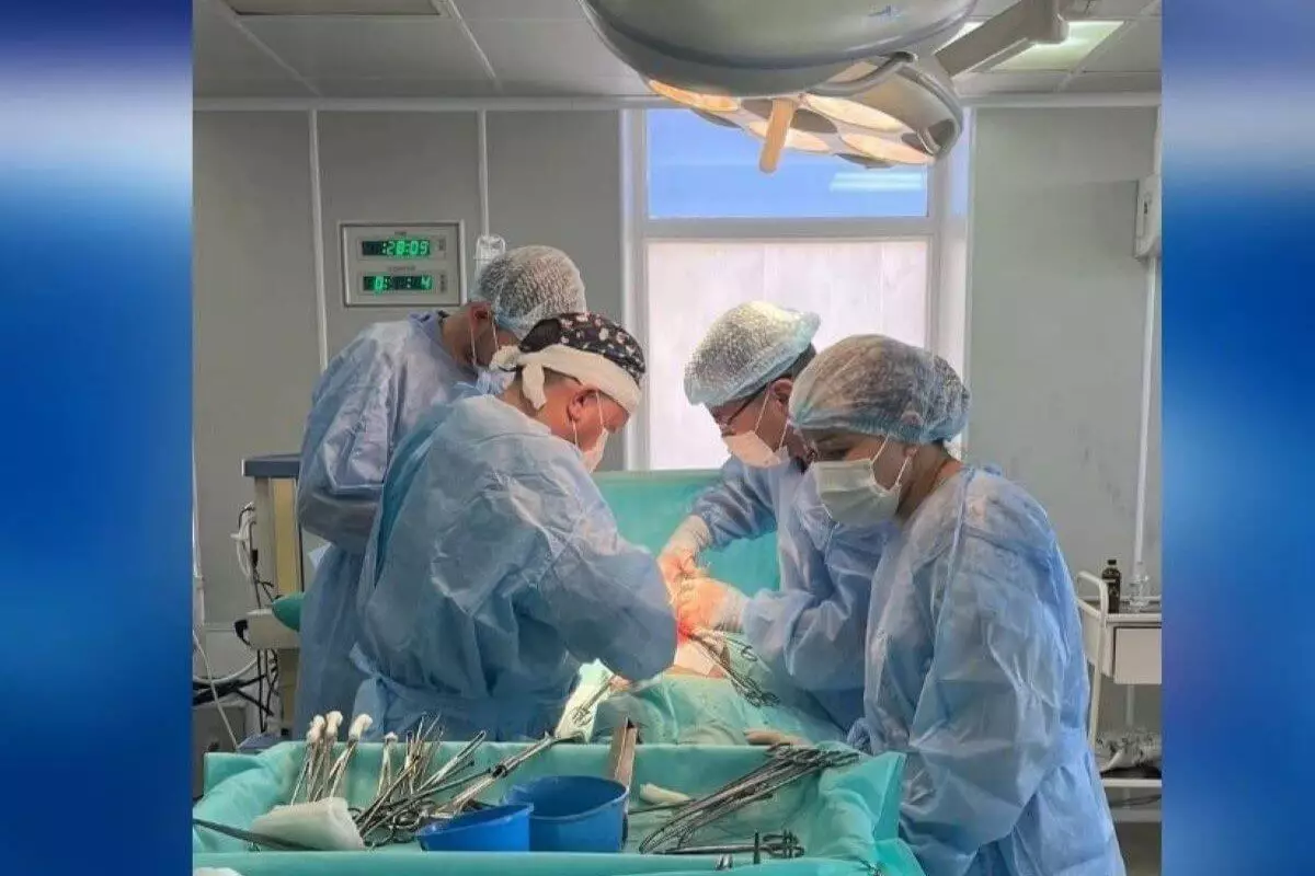 Хирурги удалили 16-сантиметровых гельминтов из печени мальчика в Шымкенте