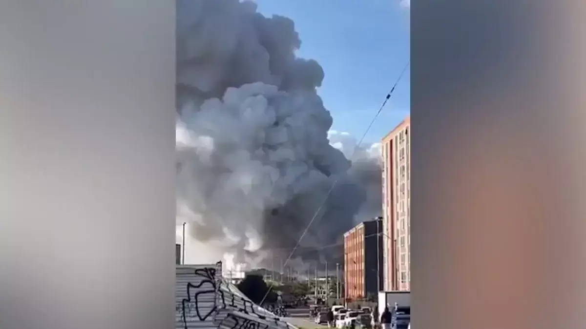Взрыв на складе пиротехники прогремел в Колумбии