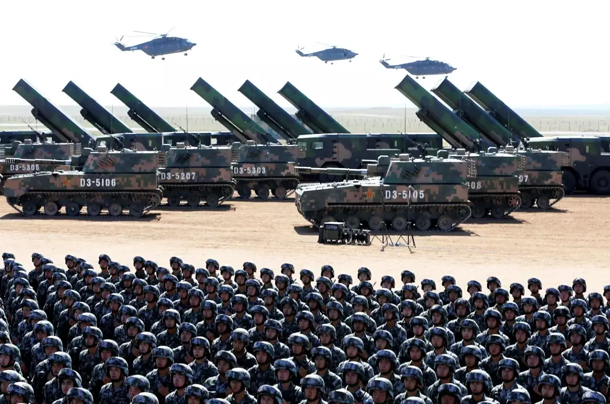 44% общих расходов на оборону в Азии приходится на Китай