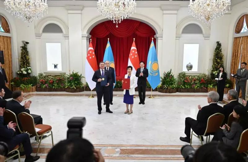 Ряд документов подписали Казахстан и Сингапур