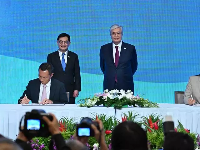 Какие коммерческие договоры заключили бизнесмены Казахстана и Сингапура