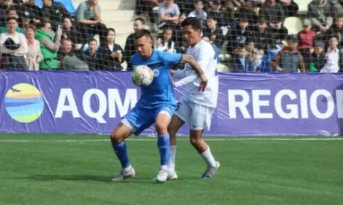 «Окжетпес» минимально переиграл «Кыран» в матче Первой лиги 