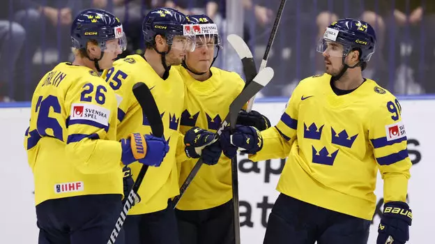 Швеция — Финляндия: смотреть трансляцию матча плей-офф чемпионата мира
