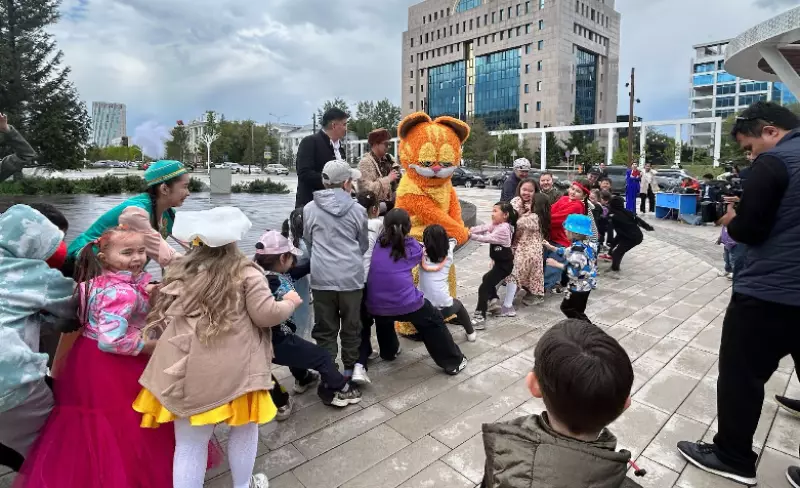 Otbasy fest: в Астане начали встречать Международный День защиты детей