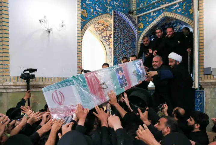 В Иране похоронили погибшего в авиакатастрофе президента
