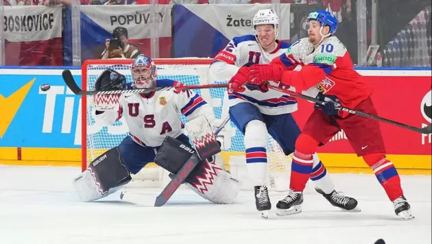Четвертьфинал ЧМ по хоккею: Чехия выиграла "матч смерти" у США, Швеция обыграла Финляндию