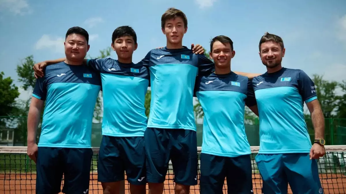 Сборная Казахстана пробилась на чемпионат мира по теннису