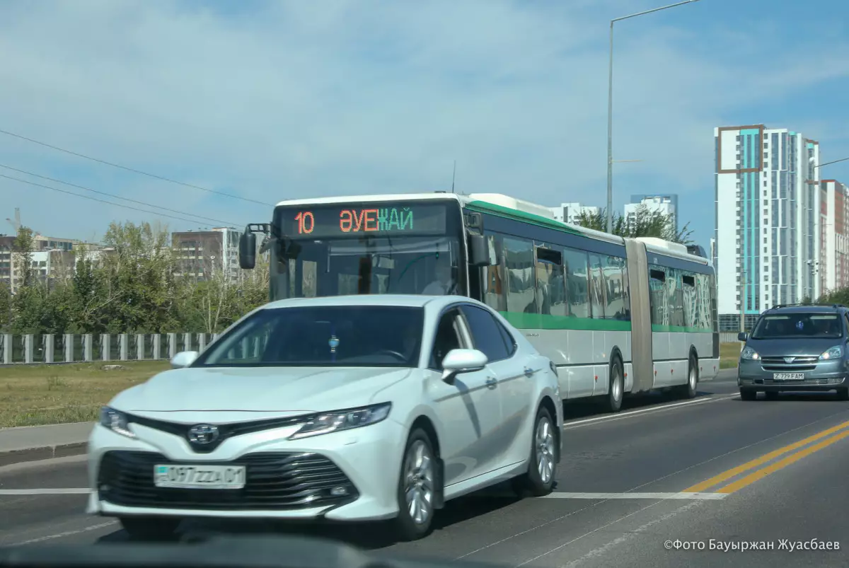 Какие автобусы изменили маршрут в Астане